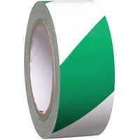 Moravia Bodenmarkierungsband PROline-tape grün/weiss selbstklebend 75 mm x 33 m von MORAVIA