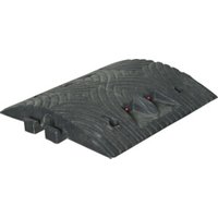 Moravia Fahrbahnschwelle TOPSTOP 5-RE Normelement schwarz 500 x 500 x 70 mm von MORAVIA