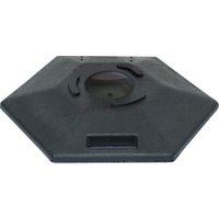 Moravia Fuß 6-eckig Recyc. PVC f/Leitpin Moravia Fuß 6-eckig Recyc. PVC f/Leitpin von MORAVIA