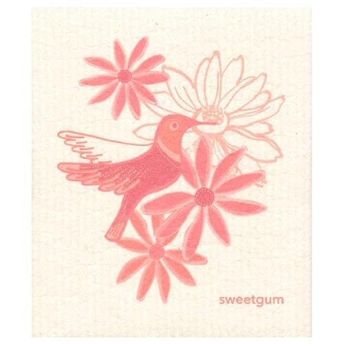 More Joy - Sweetgum Spülschwamm - Öko Spülschwamm - Hummingbird/Kolibri von MORE JOY BY CHRISTOPHER KANE