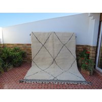 Beni Oder Authentisch 100% Handgewebte Wolle Aus Marokko Berber Beni Oder Authentisch 100% Handgewebte Wolle Aus Marokko Berber von MOROCCOWOOL