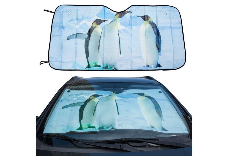 MORRENT Autosonnenschutz Frontscheibenabdeckung UV Sonnenschutz Windschutzscheibenabdeckung von MORRENT