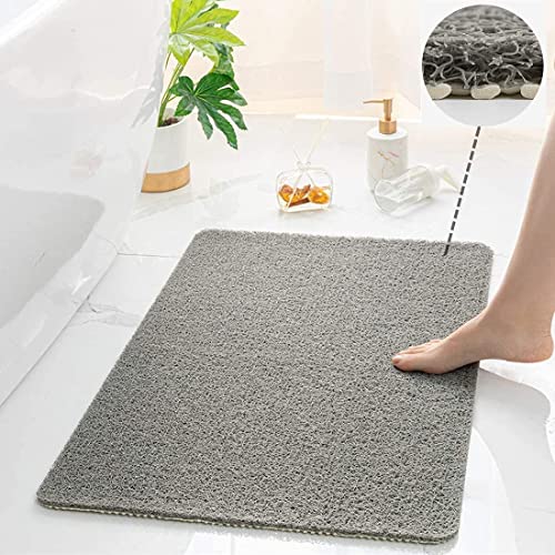 Duschmatte rutschfest, 60 x 40 cm Weich Komfort Sicherheits Badewannenmatte, Antibakterielle Badematte mit Ablauflöchern, Antirutschmatte Dusche für Badewanne und Nassbereiche von MORROWCAMP