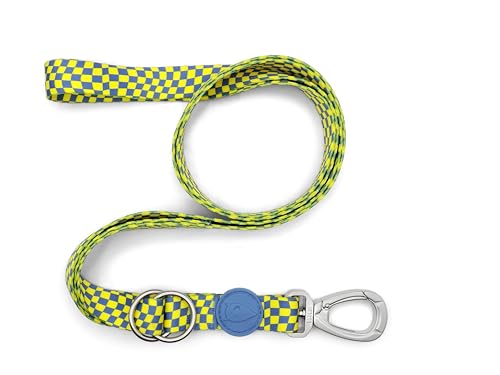 MORSO® Multifunktionale Trainingsleine, 3 Längen 1 Leine, für kleine Hunde, Gr. SM 230/115/75 cm, Gelb und Hellblau von MORSO