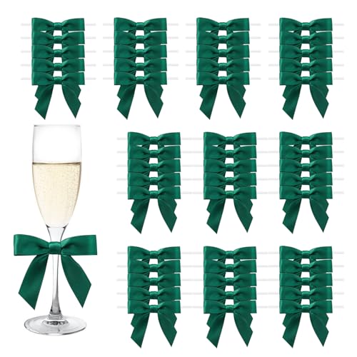 MORSUNBELA Geschenkschleifen Hochzeit Deko Grün Kleine Schleifen Geschenk Malachitgrün Mini Schleife für Geburtstag Kommunion Weihnachten,50 Stück MORSUNBELA Geschenkschleifen Hochzeit Deko Grün Kleine Schleifen Geschenk Malachitgrün Mini Schleife für Geburtstag Kommunion Weihnachten,50 Stück von MORSUNBELA