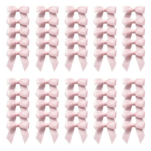 MORSUNBELA Rosa Schleifen Deko Hochzeit Geschenkschleifen Schleife Geschenk für Geburtstag Kommunion,50 Stück,Kleine MORSUNBELA Rosa Schleifen Deko Hochzeit Geschenkschleifen Schleife Geschenk für Geburtstag Kommunion,50 Stück,Kleine von MORSUNBELA