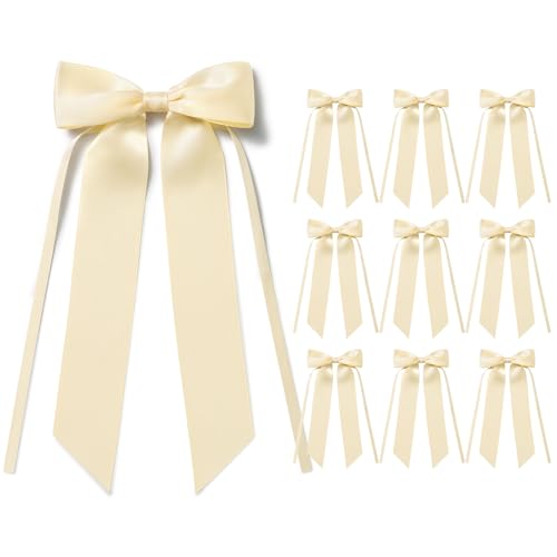 MORSUNBELA Schleifen Beige Geschenkschleifen Deko Hochzeite Tortendeko Schleife Feine Creme Geschenkschleife für Geburtstag Weihnachten Girlande Kommunion,10 Stück,Beige Creme MORSUNBELA Schleifen Beige Geschenkschleifen Deko Hochzeite Tortendeko Schleife Feine Creme Geschenkschleife für Geburtstag Weihnachten Girlande Kommunion,10 Stück,Beige Creme von MORSUNBELA