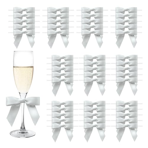 MORSUNBELA Schleifen Deko Kleine Geschenkschleifen Grau Mini Geschenk Schleife für Gastgeschenke Hochzeit Geburtstag Kommunion,50 Stück MORSUNBELA Schleifen Deko Kleine Geschenkschleifen Grau Mini Geschenk Schleife für Gastgeschenke Hochzeit Geburtstag Kommunion,50 Stück von MORSUNBELA