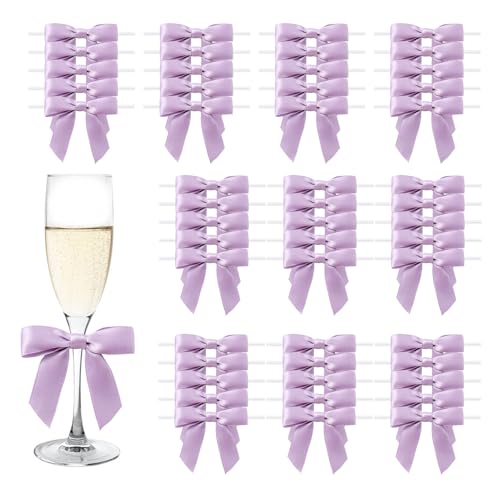 MORSUNBELA Schleifen Deko Kleine Geschenkschleifen Mini Geschenk Schleife für Gastgeschenke Hochzeit Geburtstag Kommunion,Mauve,50 Stück MORSUNBELA Schleifen Deko Kleine Geschenkschleifen Mini Geschenk Schleife für Gastgeschenke Hochzeit Geburtstag Kommunion,Mauve,50 Stück von MORSUNBELA