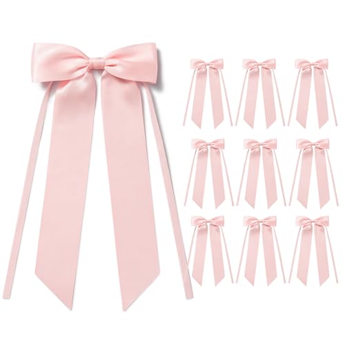 MORSUNBELA Schleifen Rosa Geschenkschleifen Deko Hochzeit Pink Geburtstags Schleife für Torte Geschenk Kommunion Weihnachten Girlande,10 Stück MORSUNBELA Schleifen Rosa Geschenkschleifen Deko Hochzeit Pink Geburtstags Schleife für Torte Geschenk Kommunion Weihnachten Girlande,10 Stück von MORSUNBELA