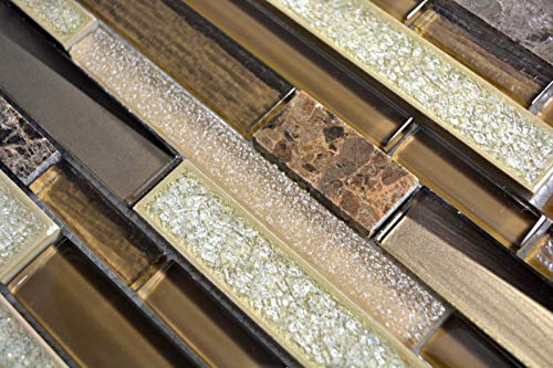 Handmuster Mosaikfliese Transluzent Keramik braun Verbund Glasmosaik Crystal Stein Keramik braun MOS87SO-1258_m Handmuster Mosaikfliese Transluzent Keramik braun Verbund Glasmosaik Crystal Stein Keramik braun MOS87SO-1258_m von MOSANI