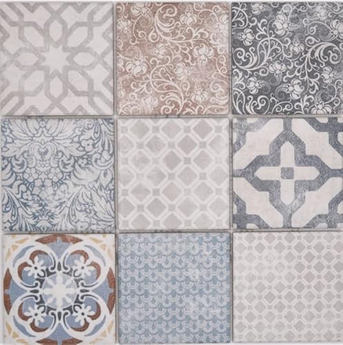 Jasba Pattern Mosaik Keramik Steinzeug mehrfarbig matt Retrooptik Küche Bad Dusche MOSJBPV20 1 Matte Jasba Pattern Mosaik Keramik Steinzeug mehrfarbig matt Retrooptik Küche Bad Dusche MOSJBPV20 1 Matte von MOSANI