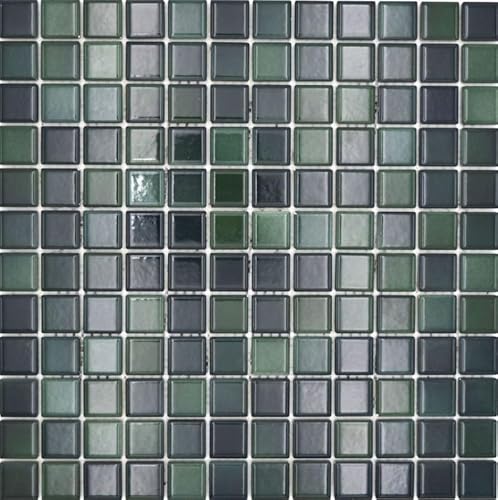 Keramik Mosaik Fliesen Jasba forest green mix glänzend k.A. Küchenwand Badezimmerfliese Duschwand / 10 Mosaikmatten Keramik Mosaik Fliesen Jasba forest green mix glänzend k.A. Küchenwand Badezimmerfliese Duschwand / 10 Mosaikmatten von MOSANI