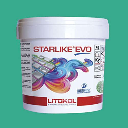 Litokol STARLIKE EVO 410 VERDE SMERALDO grün I Epoxidharz Kleber Fuge 2.5 kg Eimer von MOSANI