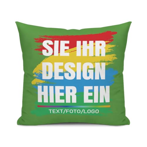 MOSGDBV Personalisierte KissenhüLle Mit Optionaler FüLlung – Mit Text, Namen, Foto Oder Logo Selbst Gestalten – Weicher & Langlebiger Kissenbezug, Personalisierte Geschenk Zum Valentinstag MOSGDBV Personalisierte KissenhüLle Mit Optionaler FüLlung – Mit Text, Namen, Foto Oder Logo Selbst Gestalten – Weicher & Langlebiger Kissenbezug, Personalisierte Geschenk Zum Valentinstag von MOSGDBV
