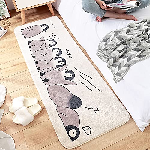 Läufer Teppich Rechteck Runner Modern Kinderteppich Waschbare für Babyzimmer Kleinkinderzimmer Wohnzimmer Schlafzimmer Kinderteppiche Teppiche Flauschige Kinder Schutzmatten Kindermatte 40 x 120 cm von MOSHOINOT