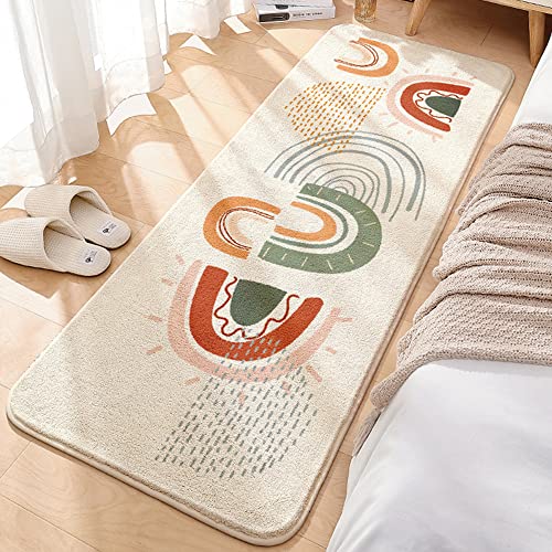 Läufer Teppich Rechteck Runner Modern Kinderteppich Waschbare für Babyzimmer Kleinkinderzimmer Wohnzimmer Schlafzimmer Kinderteppiche Teppiche Flauschige Kinder Schutzmatten Kindermatte 40 x 120 cm von MOSHOINOT