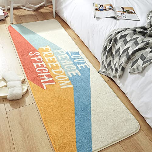 Läufer Teppich Rechteck Runner Modern Kinderteppich Waschbare für Babyzimmer Kleinkinderzimmer Wohnzimmer Schlafzimmer Kinderteppiche Teppiche Flauschige Kinder Schutzmatten Kindermatte 40 x 120 cm von MOSHOINOT