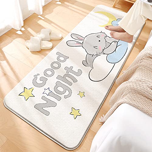 Läufer Teppich Rechteck Runner Modern Kinderteppich Waschbare für Babyzimmer Kleinkinderzimmer Wohnzimmer Schlafzimmer Kinderteppiche Teppiche Flauschige Kinder Schutzmatten Kindermatte 40 x 120 cm von MOSHOINOT