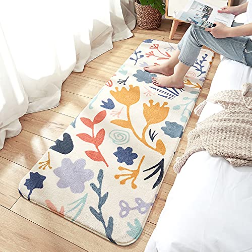 Läufer Teppich Rechteck Runner Modern Kinderteppich Waschbare für Babyzimmer Kleinkinderzimmer Wohnzimmer Schlafzimmer Kinderteppiche Teppiche Flauschige Kinder Schutzmatten Kindermatte 40 x 120 cm von MOSHOINOT