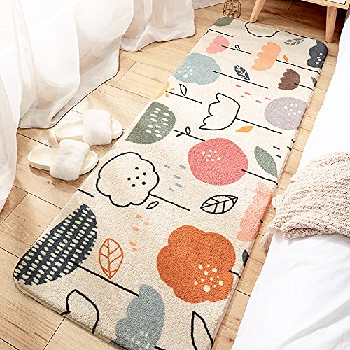 Läufer Teppich Rechteck Runner Modern Kinderteppich Waschbare für Babyzimmer Kleinkinderzimmer Wohnzimmer Schlafzimmer Kinderteppiche Teppiche Flauschige Kinder Schutzmatten Kindermatte 40 x 120 cm von MOSHOINOT