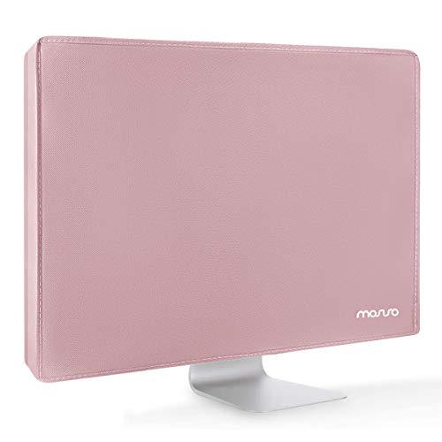 MOSISO Monitor Hülle Bildschirm Hülle 22, 23, 24, 25 Zoll Anti-Statik LCD/LED/HD Display Staubschutz Cover Kompatibel mit iMac 24 Zoll, 22-25 Zoll PC, Desktop Computer und TV, Rosa von MOSISO