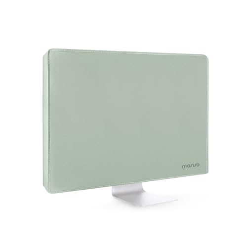 MOSISO Monitor Hülle Bildschirm Hülle 26, 27, 28, 29 Zoll Anti-Statik LCD/LED/HD Display Staubschutz Cover Kompatibel mit iMac 27 Zoll, 26-29 Zoll PC, Desktop Computer und TV, Antikes Grün von MOSISO