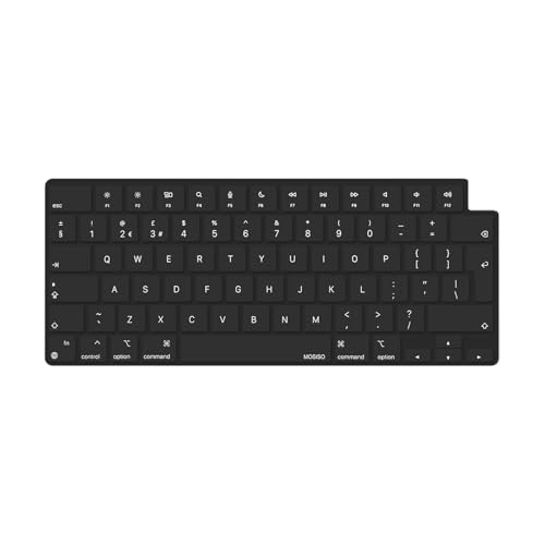 MOSISO Tastatur Abdeckung mit Fester Textur Kompatibel mit MacBook Air 13,6 M3 A3113 M2 A2681 2025-2022, für Mac Air 15 2025-2023, für MacBook Pro 14/16 Zoll M4 M3 M2 M1 2021-2025, Schwarz MOSISO Tastatur Abdeckung mit Fester Textur Kompatibel mit MacBook Air 13,6 M3 A3113 M2 A2681 2025-2022, für Mac Air 15 2025-2023, für MacBook Pro 14/16 Zoll M4 M3 M2 M1 2021-2025, Schwarz von MOSISO