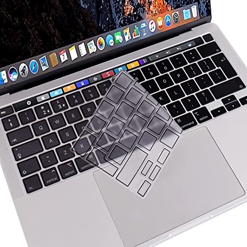MOSISO Ultradünne TPU Tastaturschutz Kompatibel mit MacBook Pro 13 Zoll 2024-2020 M2 M1 A2338 A2289 A2251 & Pro 16 Zoll A2141 Retina Touch ID 2020 2019, Weicher Hautschutz, Schwarz MOSISO Ultradünne TPU Tastaturschutz Kompatibel mit MacBook Pro 13 Zoll 2024-2020 M2 M1 A2338 A2289 A2251 & Pro 16 Zoll A2141 Retina Touch ID 2020 2019, Weicher Hautschutz, Schwarz von MOSISO