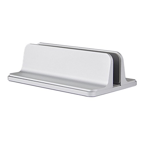 MOSISO Vertikaler Laptop Notebook Ständer Halter, Einstellbar Aluminium Legierungs EIN Steckplatz Schreibtisch Standplatz Kompatibel mit MacBook Air/Pro/Laptop/Notebook/Computer/Tablet, Silber MOSISO Vertikaler Laptop Notebook Ständer Halter, Einstellbar Aluminium Legierungs EIN Steckplatz Schreibtisch Standplatz Kompatibel mit MacBook Air/Pro/Laptop/Notebook/Computer/Tablet, Silber von MOSISO