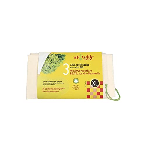 Baumwollbeutel XL von Ah! Table!