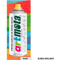 Mota Herramientas - Mattweißes Spray RAL9003, 216ml Mota Werkzeuge 39903 von MOTA HERRAMIENTAS