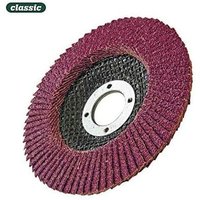 Radialschleifscheibe Radialfächerschleifer Fächerrost Aluminium 115mm Korn 40 df1040 von MOTA