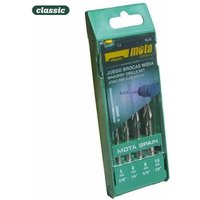 Set mit 4 Widia-Standard-Bohrern, 5–6–8–10 mm, WJ4 MOTA von MOTA