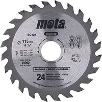 Mota Herramientas - kreissäge widia 115mm 24 zähne clp18 sc124p von MOTA HERRAMIENTAS