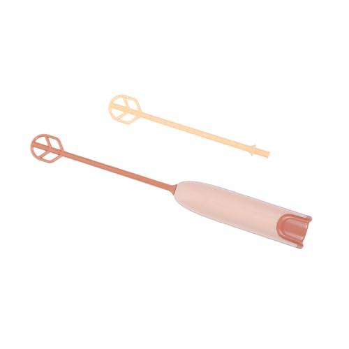 MOTHNUR 1 Satz Handheld Mixer für Milchpulver und Getränke Elektrischer Rührer mit Verlängerungsgriff Abnehmbares Design für Einfache für Unterwegs für Milch Tee und von MOTHNUR