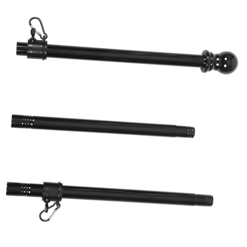 MOTHNUR 1 Satz Stainless Steel Flagpole Kit mit Rotation Robuste Außenflaggenhalterung für Garten Terrasse und Einfache und Wetterbeständig für Dekorative Flaggen von MOTHNUR