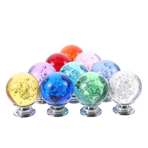 MOTHNUR 10 Stk Teiliges Bunte Kristall Möbelgriffe Dresser Pulls aus Metall und Kristall Einzelnes Loch Modische Schrankknöpfe für Küche Schlafzimmer Büro Einfache Montage Langlebig und MOTHNUR 10 Stk Teiliges Bunte Kristall Möbelgriffe Dresser Pulls aus Metall und Kristall Einzelnes Loch Modische Schrankknöpfe für Küche Schlafzimmer Büro Einfache Montage Langlebig und von MOTHNUR