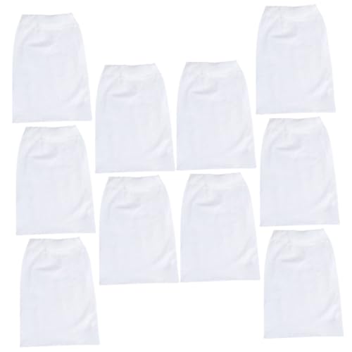 MOTHNUR 10 Stück Pool Skimmer Socken Feinmaschig Wiederverwendbar für Inground und Aufstellpools Strapazierfähige Schwimmbadfilter Beutel zur Entfernung von Laub Haaren und Schmutz von MOTHNUR