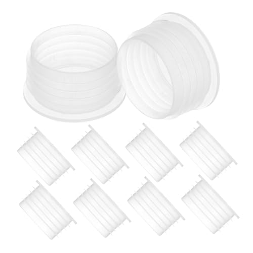 MOTHNUR 10 Stück Runde Kunststoff Stopfen für Blumentöpfe und Gemüseboxen Wiederverwendbar Vielseitig Kompatibel Leicht und Tragbar für Garten Balkon und Pflanzkästen von MOTHNUR