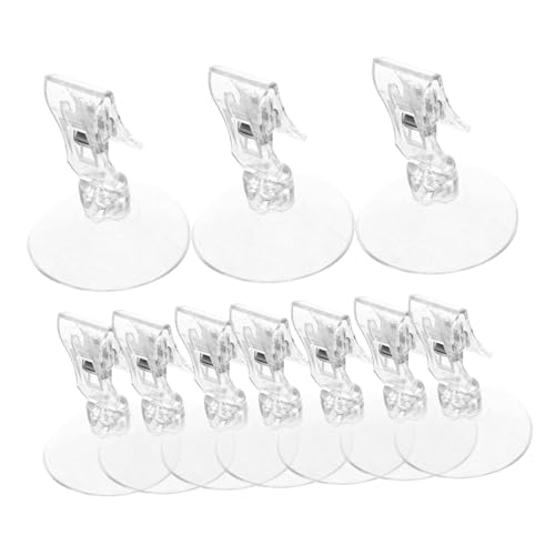 MOTHNUR 10 Stück Teiliges Duschvorhang Clip mit Saugnapf Winddichte Spritzwassergeschützte Gardinenklammern aus Langlebigem Kunststoff für Glatte Flächen Wie Fliesen Marmor und MOTHNUR 10 Stück Teiliges Duschvorhang Clip mit Saugnapf Winddichte Spritzwassergeschützte Gardinenklammern aus Langlebigem Kunststoff für Glatte Flächen Wie Fliesen Marmor und von MOTHNUR