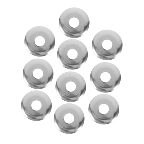 MOTHNUR 10 Stück Teiliges Edelstahl Sprinklerkopf Flansch Schutzplatte Einfache Wandmontage Dekorative Feuersprinkler Abdeckung mit Glatter Oberfläche Sicherer Sitz Elegantes Design für MOTHNUR 10 Stück Teiliges Edelstahl Sprinklerkopf Flansch Schutzplatte Einfache Wandmontage Dekorative Feuersprinkler Abdeckung mit Glatter Oberfläche Sicherer Sitz Elegantes Design für von MOTHNUR
