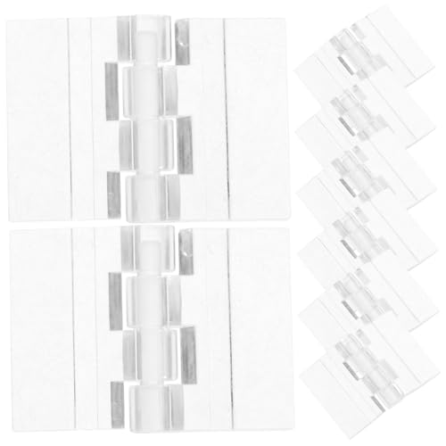 MOTHNUR 10 Stück Teiliges Transparentes Acrylscharnier Stabiles Klappscharnier für Schranktüren Möbelscharniere mit Robuster Bauweise Langlebig und Belastbar für Klappboxen MOTHNUR 10 Stück Teiliges Transparentes Acrylscharnier Stabiles Klappscharnier für Schranktüren Möbelscharniere mit Robuster Bauweise Langlebig und Belastbar für Klappboxen von MOTHNUR