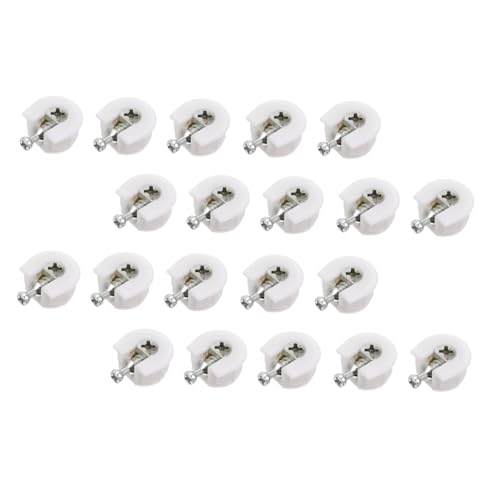 MOTHNUR 100 Stück Exzenter Möbelverbinder Schraubdübel Weiß Möbelverbinder Halter für Schrank und Regal Eccentric Fittings Nut Connector Fasteners Möbelreparatur Befestigung Einfaches MOTHNUR 100 Stück Exzenter Möbelverbinder Schraubdübel Weiß Möbelverbinder Halter für Schrank und Regal Eccentric Fittings Nut Connector Fasteners Möbelreparatur Befestigung Einfaches von MOTHNUR