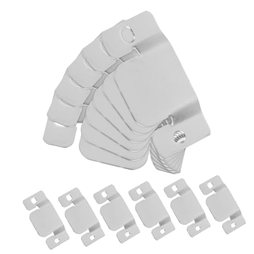 MOTHNUR 12 Stück Teiliges Metall Sofa Verbindungsset Couch Sektionalverbinder mit Schrauben Stabile Möbelhalterung für Sofa Sessel Relaxer Langlebig und Einfach zu Montieren von MOTHNUR
