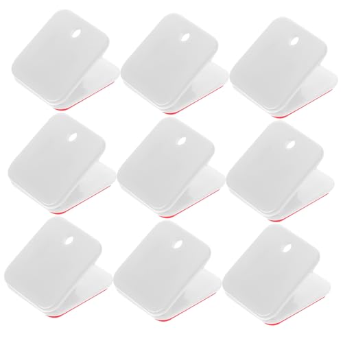 MOTHNUR 12 Stück Teiliges Selbstklebende Hundepinkelmatten Halter aus Kunststoff Rostfrei Stabil Vielseitig für Wandmontage und Teppichbefestigung für Hundetraining und Heimgebrauch von MOTHNUR