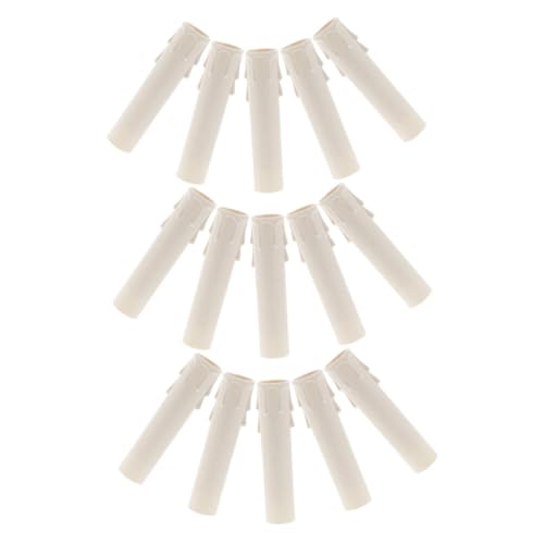 MOTHNUR 15 Stück Teiliges Kunststoff Kerzenhülsen für Kronleuchter Kerzenfassungen Weiß Øxmm Ersatz für Tropfenfänger bei Hochzeit Hotel Dekoration MOTHNUR 15 Stück Teiliges Kunststoff Kerzenhülsen für Kronleuchter Kerzenfassungen Weiß Øxmm Ersatz für Tropfenfänger bei Hochzeit Hotel Dekoration von MOTHNUR