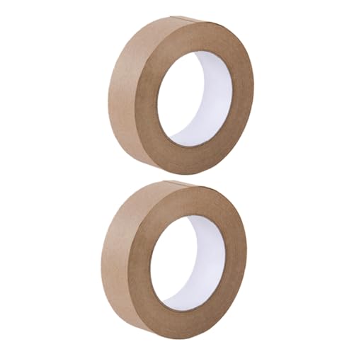 MOTHNUR 2 Rollen Selbstklebendes Kraftpapier Packband Wasseraktiviertes Papier Klebeband für Verpackung und Versiegelung Reißfest Beschreibbar Umweltfreundliches Packmaterial für Lager MOTHNUR 2 Rollen Selbstklebendes Kraftpapier Packband Wasseraktiviertes Papier Klebeband für Verpackung und Versiegelung Reißfest Beschreibbar Umweltfreundliches Packmaterial für Lager von MOTHNUR