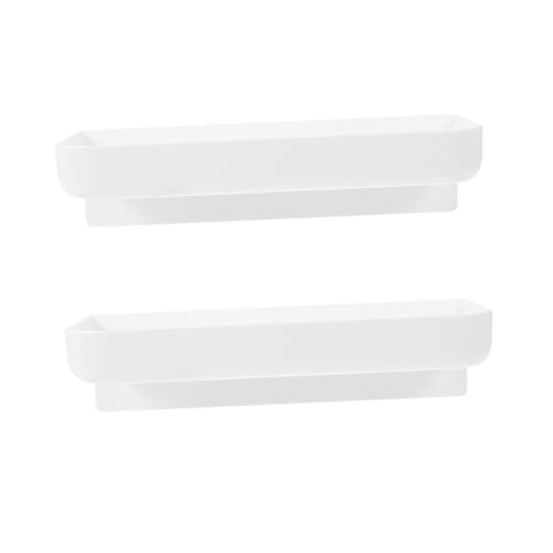 MOTHNUR 2 Sätze Badezimmer Aufbewahrungsregal aus PP Nagelfreies Wandregal mit Hoher Tragkraft Feuchtigkeitsbeständig Weiß Vielseitig für Küche und Bad Einfache Montage ohne Bohren MOTHNUR 2 Sätze Badezimmer Aufbewahrungsregal aus PP Nagelfreies Wandregal mit Hoher Tragkraft Feuchtigkeitsbeständig Weiß Vielseitig für Küche und Bad Einfache Montage ohne Bohren von MOTHNUR