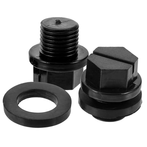 MOTHNUR 2 Sätze Pool Pump Ersatzstopfen Teilig Kompatibel SPXFG Poolfilter Stopfen mit Dichtung Langlebig Frostsicher Kunststoff Zubehör für Schwimmbecken und Spa von MOTHNUR